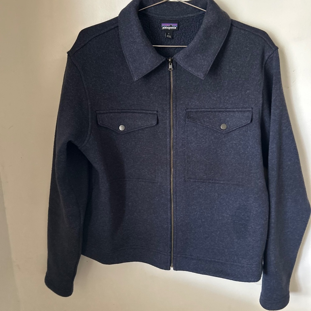 Patagonia Chore Jacket Blue Womens Large - Picture 3 of 8